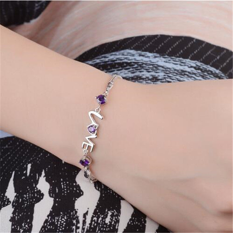 Pulsera Trendy de plata de ley 925