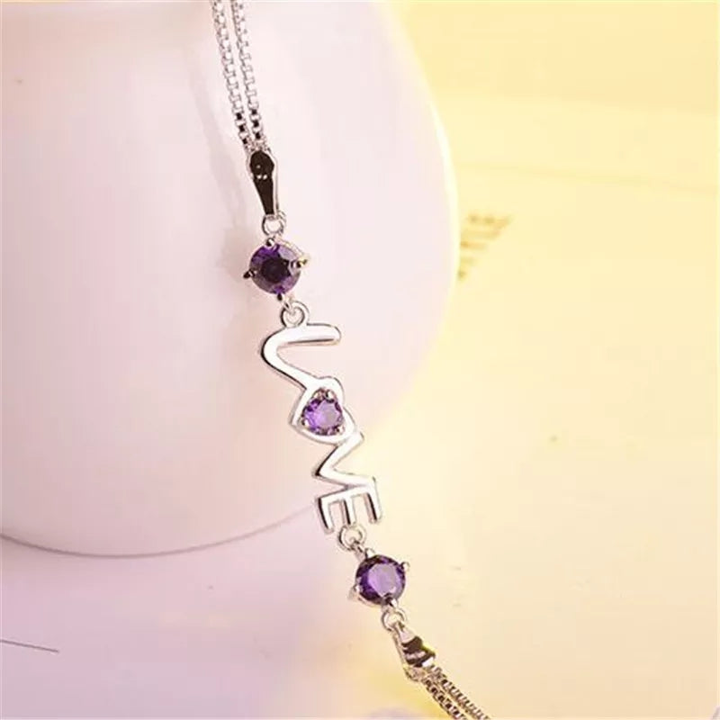 Pulsera Trendy de plata de ley 925
