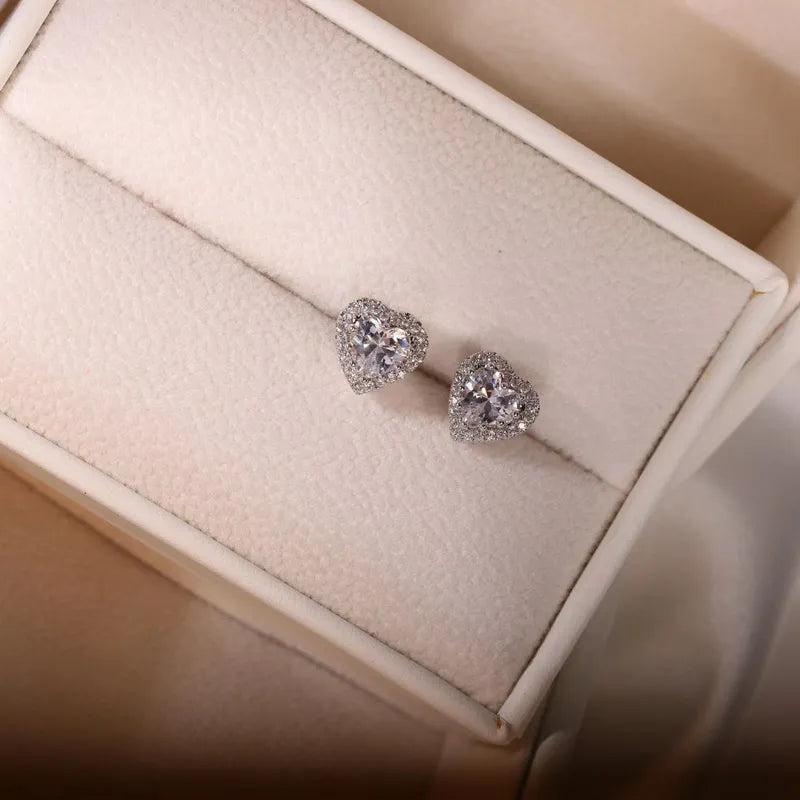 Conjunto `Lady heart´ de acero inoxidable
