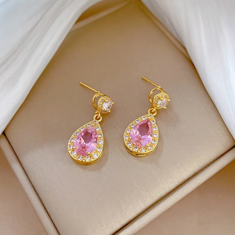 Conjunto "Pink Drop" acero inoxidable