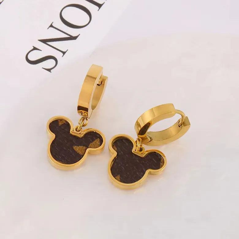 Conjunto "Golden Mickey" acero inoxidable