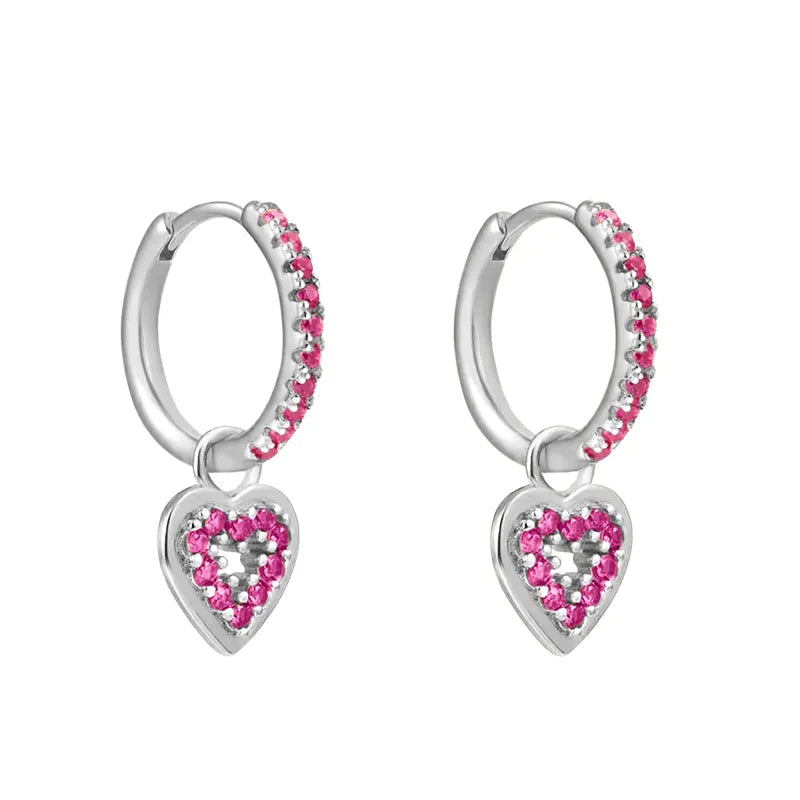 Pendiente "Heart Whisper Earrings"